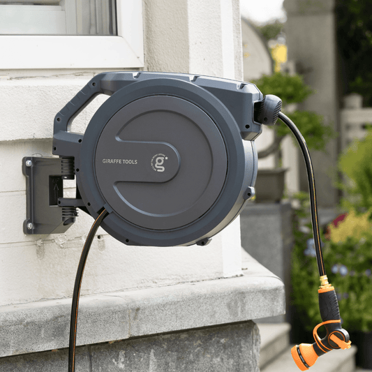 Retractable Garden Hose Reel-1/2in-78ft-M.O.R.E.