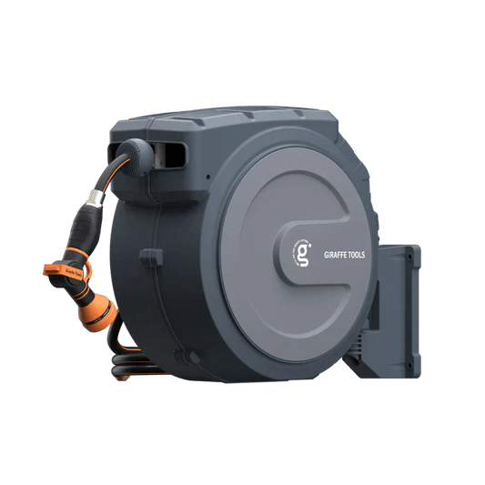 Retractable Garden Hose Reel 62ft-155ft-M.O.R.E.