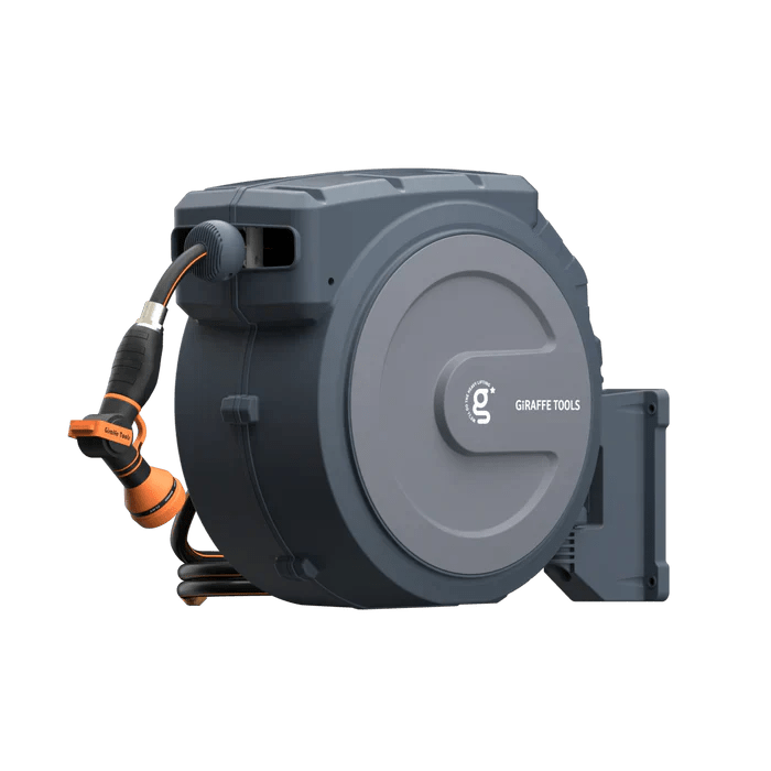 Retractable Garden Hose Reel 62ft-155ft-M.O.R.E.