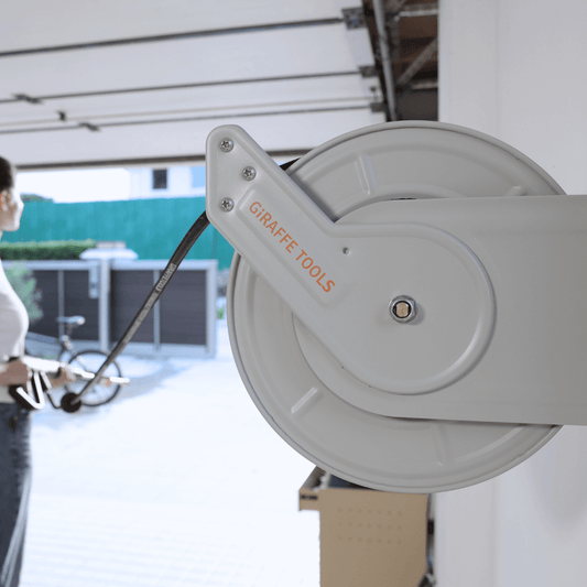 Retractable Pressure Hose Reel-1/4in-M.O.R.E.