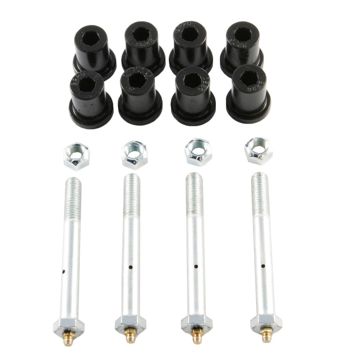 Shackle Bolts and Bushing Kit for Jeep CJ (1976-86) Rear-M.O.R.E.