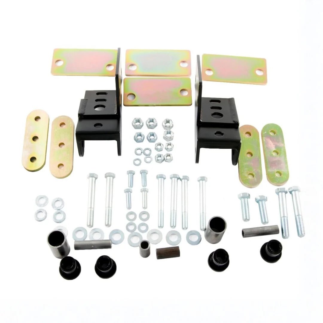 Shackle Reversal System for Jeep CJ (1976-86) with 2.5" YJ Springs-M.O.R.E.