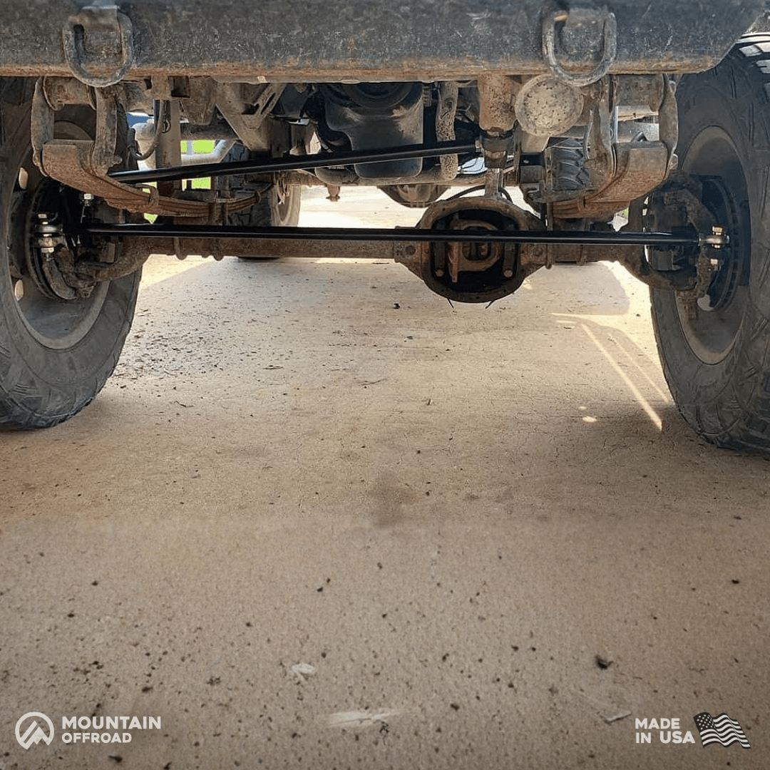 Steering Correction Kit: Stage 1 for Jeep Wrangler YJ (1987-95)-M.O.R.E.