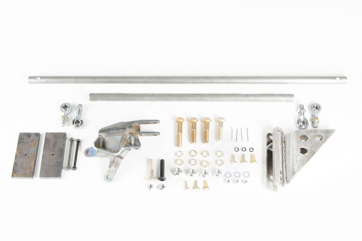 Steering Correction Kit: Stage 2 for Jeep Wrangler YJ (1987-95)-M.O.R.E.
