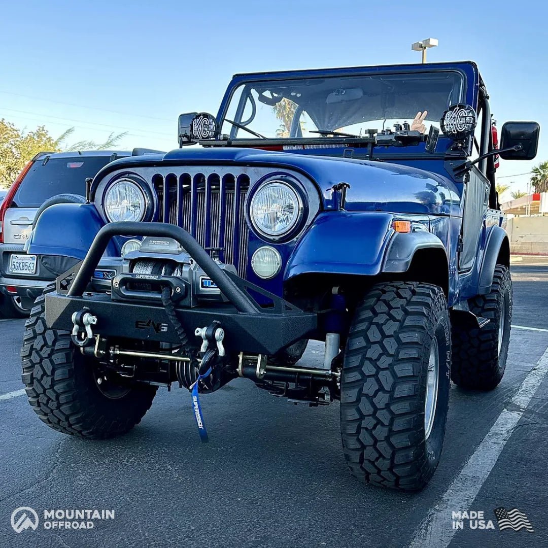 Steering Kit: Tie Rod & Drag Link for Jeep CJ (1972-81) Narrow Track-M.O.R.E.