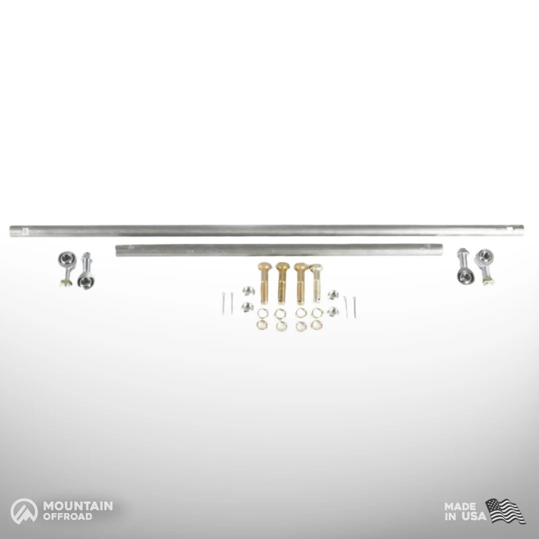 Steering Kit: Tie Rod & Drag Link for Jeep CJ (1972-81) Narrow Track-M.O.R.E.