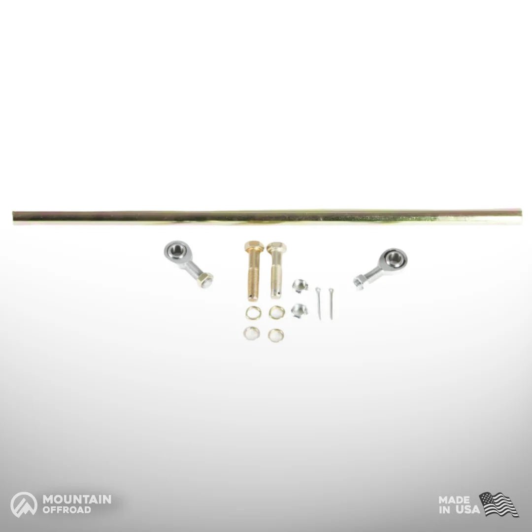 Steering Link Kit: Tie Rod for Jeep CJ (1982-86) Wide Track-M.O.R.E.