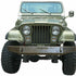 "Rock Proof" Front Bumper: Straight for Jeep CJ (1976-86)