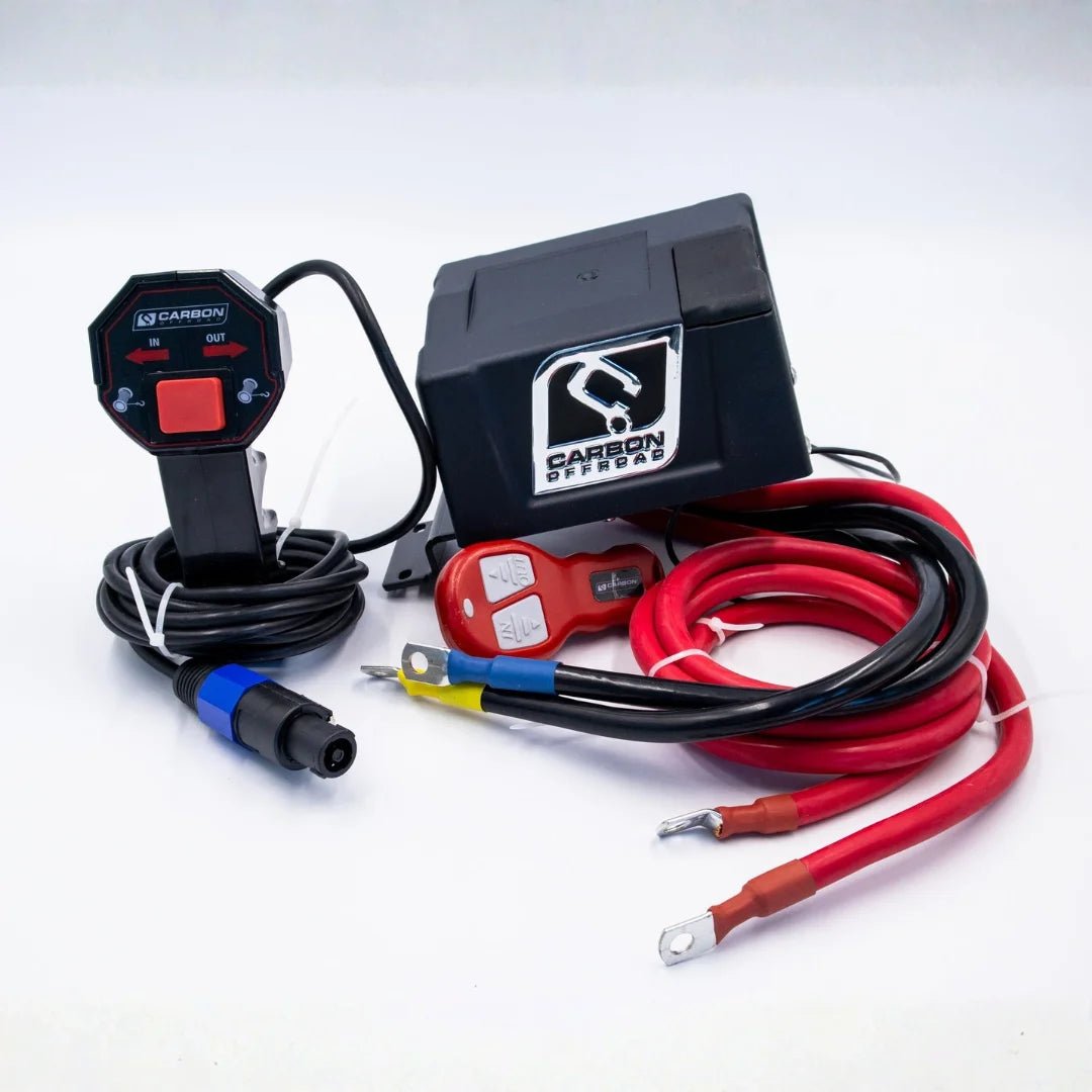 Carbon Winch 24 volt control box complete with wireless controller-M.O.R.E.