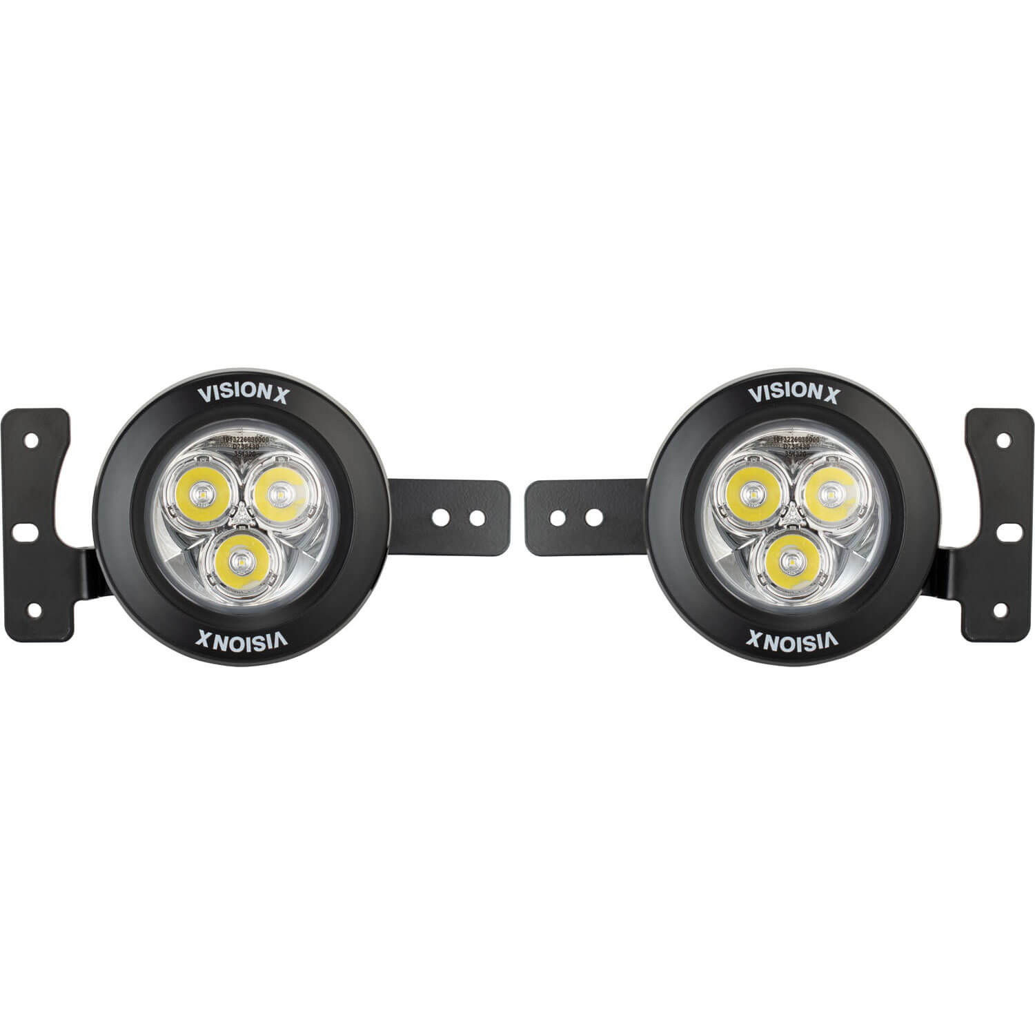 18+ Jeep JL / '20+ Jeep Gladiator Fog Light Kit with 3.7" Multi-LED Mini Cannons-M.O.R.E.