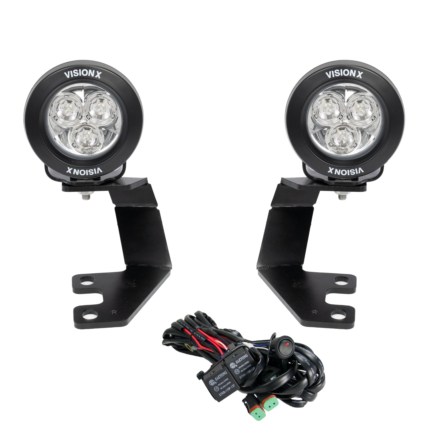 2010 - 2023 Toyota 4 - Runner A - Pillar Mounts 3.7" CG2 Light Cannons - Mountain Offroad (M.O.R.E.)