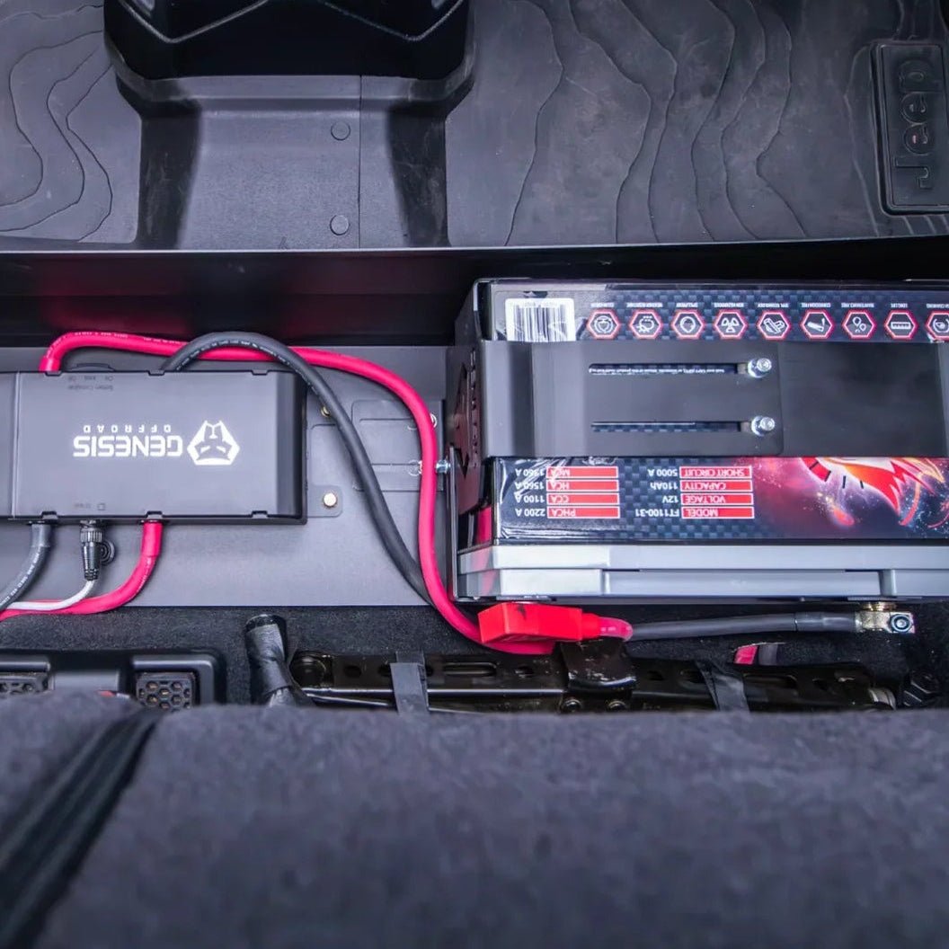 2021+ Diesel Gladiator Dual Battery System - Under Seat-M.O.R.E.
