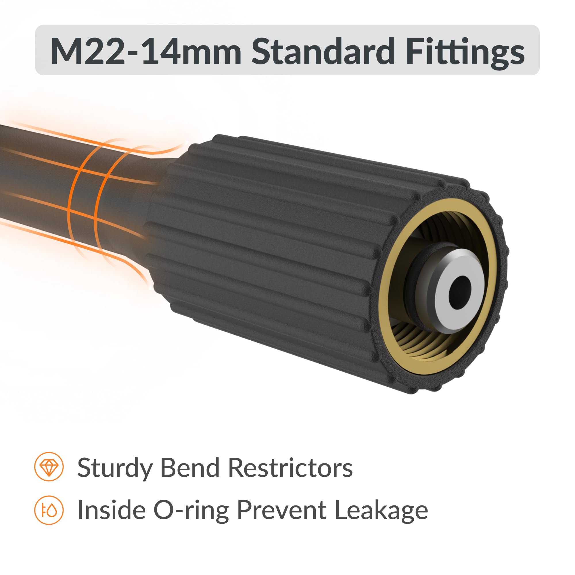 Retractable Pressure Hose Reel-1/4in-M.O.R.E.