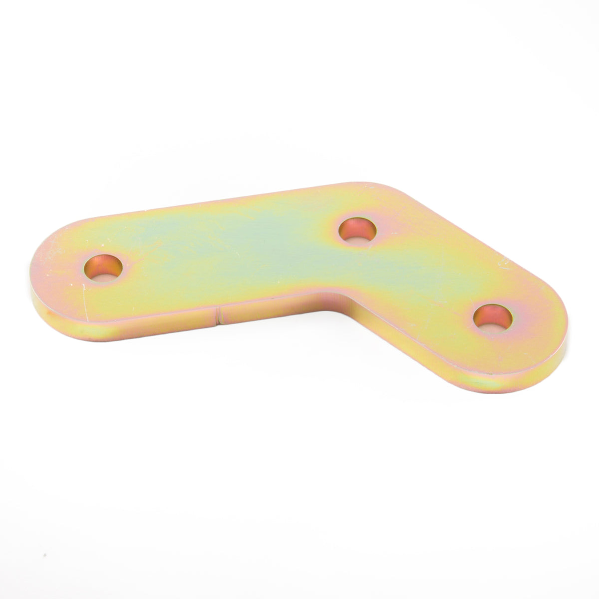 Shackle Side Plate 5 1/4" Boomerang Plate - Zinc Plated