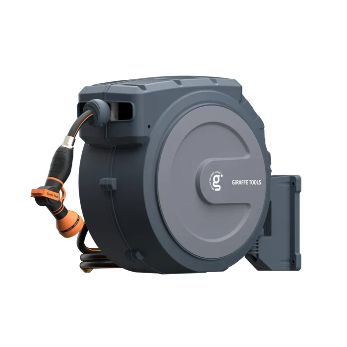 Retractable Garden Hose Reel 62ft-155ft-M.O.R.E.