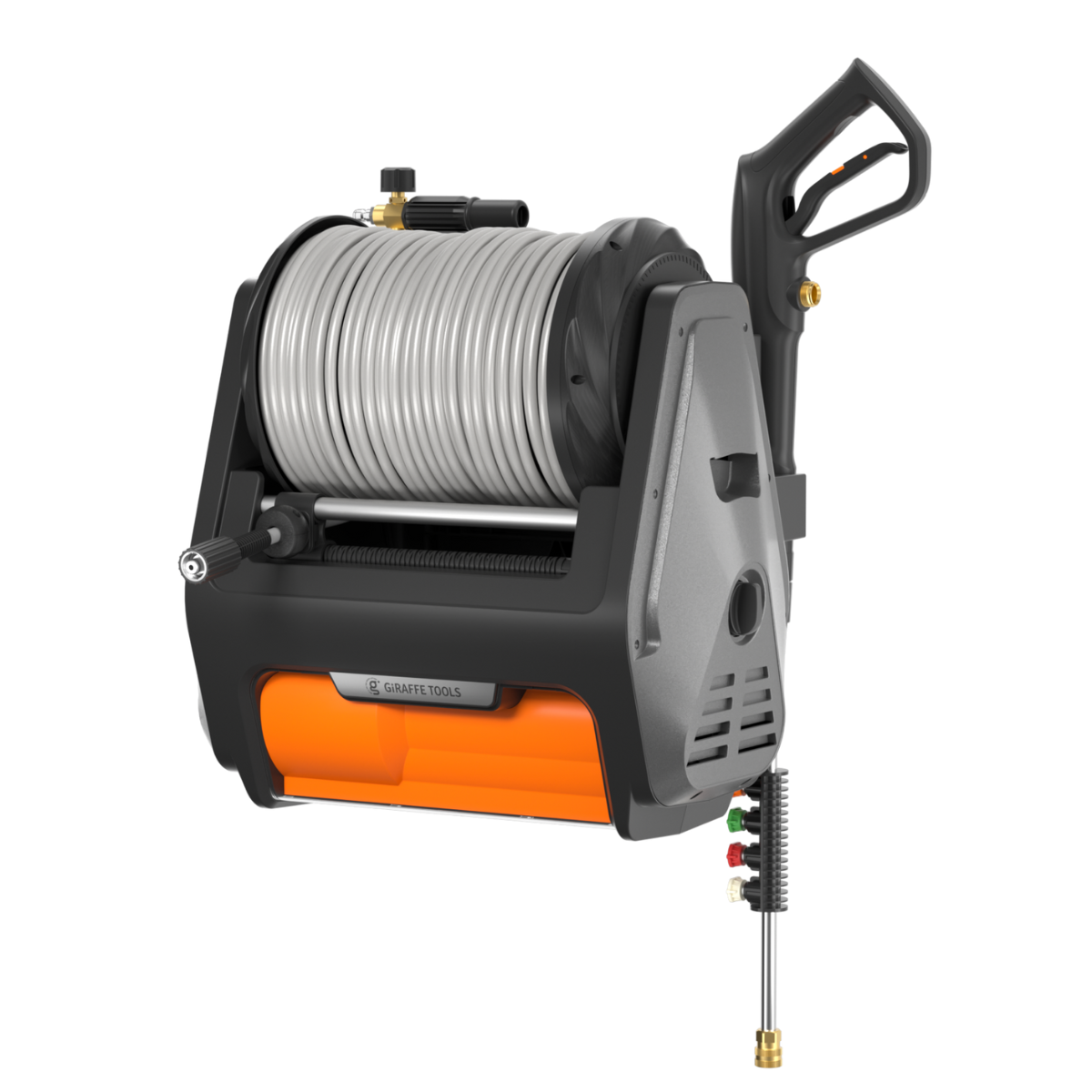 Grandfalls Retractable Pressure Washer Pro-M.O.R.E.
