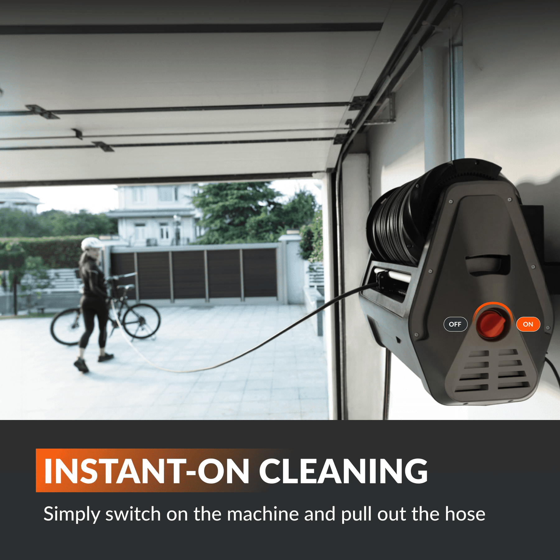 Grandfalls Retractable Pressure Washer Essential-M.O.R.E.