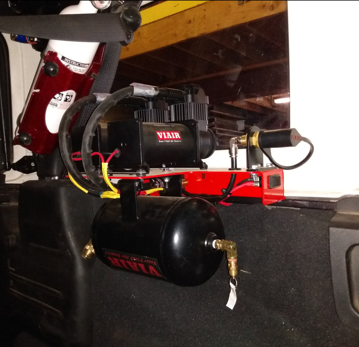 Bundle Pricing: VIAIR Compressor Mounting Bracket (VIAIRJLUR), VIAIR D ...