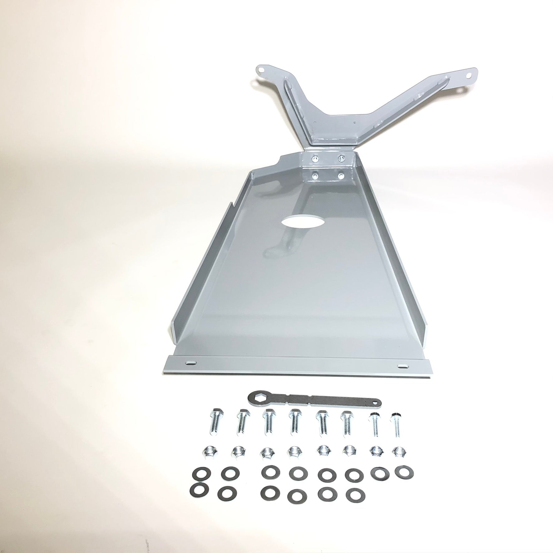 Oil Pan / Transmission Skid Plate for Jeep Wrangler TJ with 4.0L (2003-06) / LJ with 4.0L (2004-06) Aluminum-M.O.R.E.