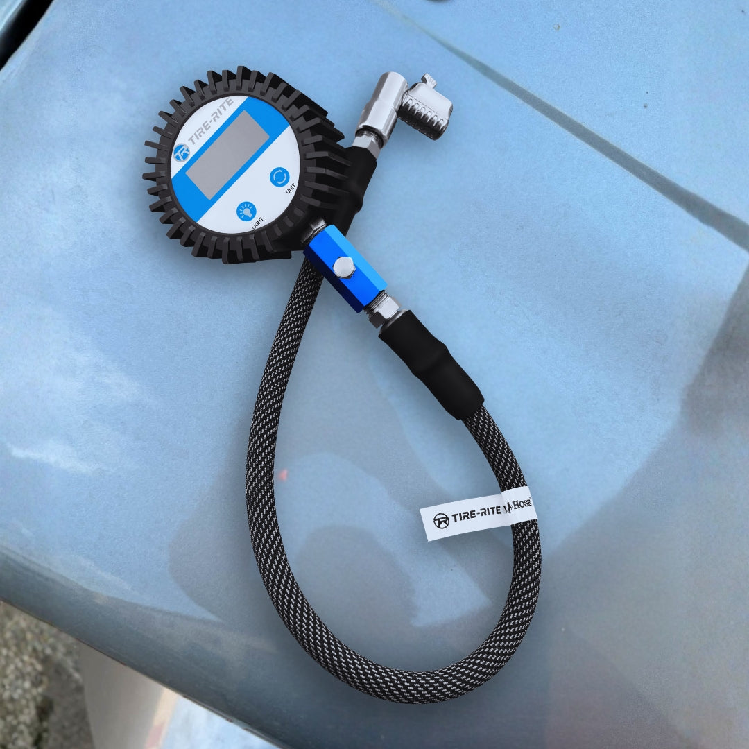 Quickie Tire Gauge with Bleed Valve
