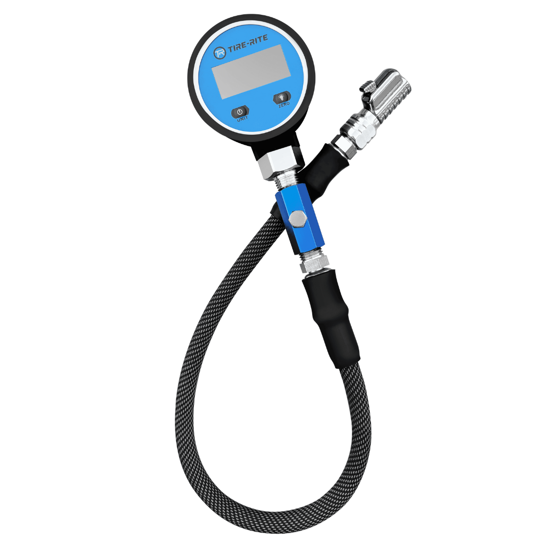 Quickie Pro Tire Gauge with Bleed Valve