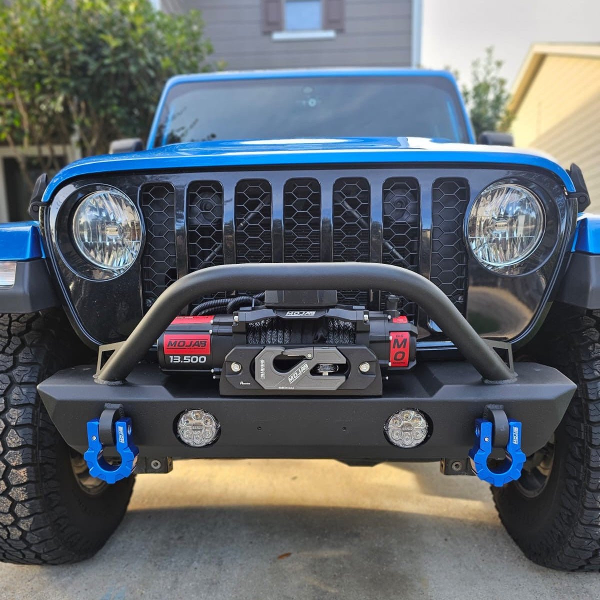 Aluminum winch shackle, closed latch (LIFE TIME WARRANTY*)-M.O.R.E.