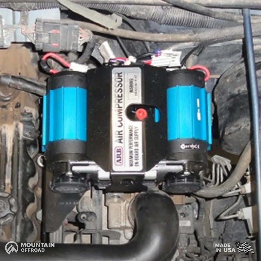 ARB Twin Air Compressor Mounting Bracket (ARB97) for Jeep Wrangler TJ (1997-06) Wrangler Unlimited LJ (2004-06)-M.O.R.E.