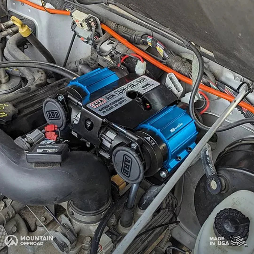 ARB Twin Air Compressor Mounting Bracket (ARB97) for Jeep Wrangler TJ (1997-06) Wrangler Unlimited LJ (2004-06)-M.O.R.E.