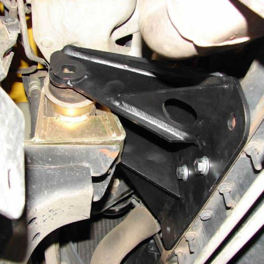 "Bomb Proof" Block Brackets for Jeep Wrangler TJ (1997-99) with 4.0L engine-M.O.R.E.