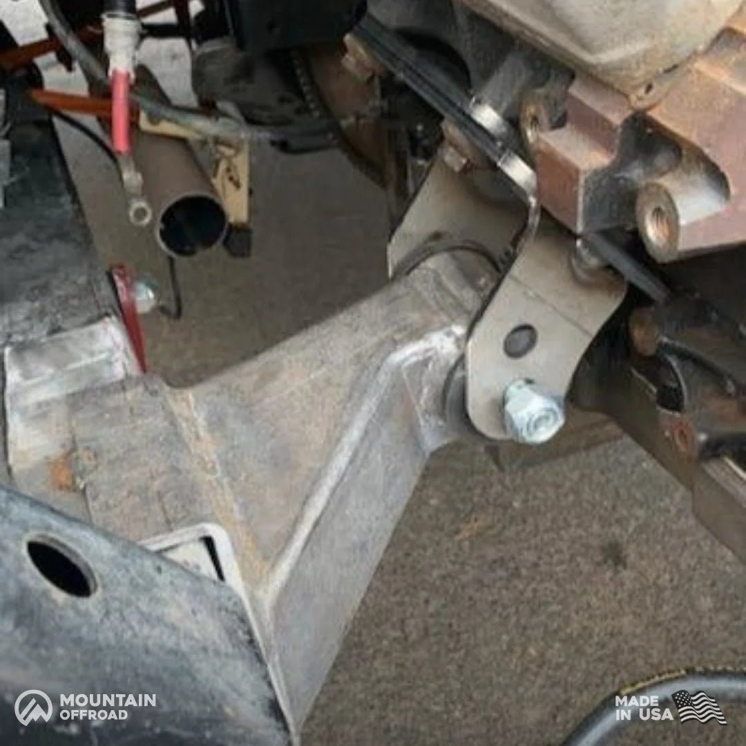 "Bomb Proof" Motor Mount Conversion Kit Chevy LS (Gen III & IV) for Jeep Wrangler YJ (1987-95)-M.O.R.E.