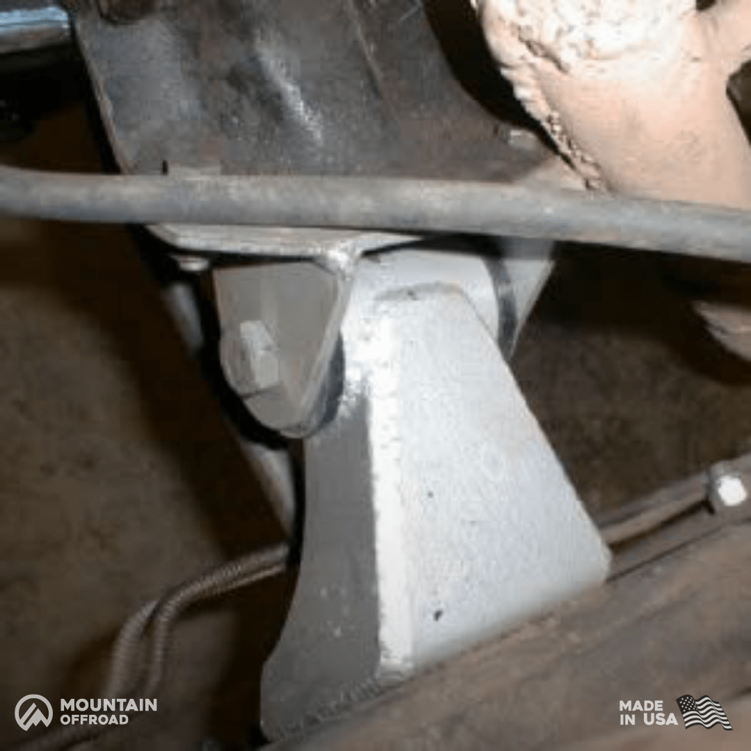 "Bomb Proof" Motor Mount Kit for Jeep CJ (1972-86) with AMC 6-cylinder 4.2L / pre-99 4.0L-M.O.R.E.