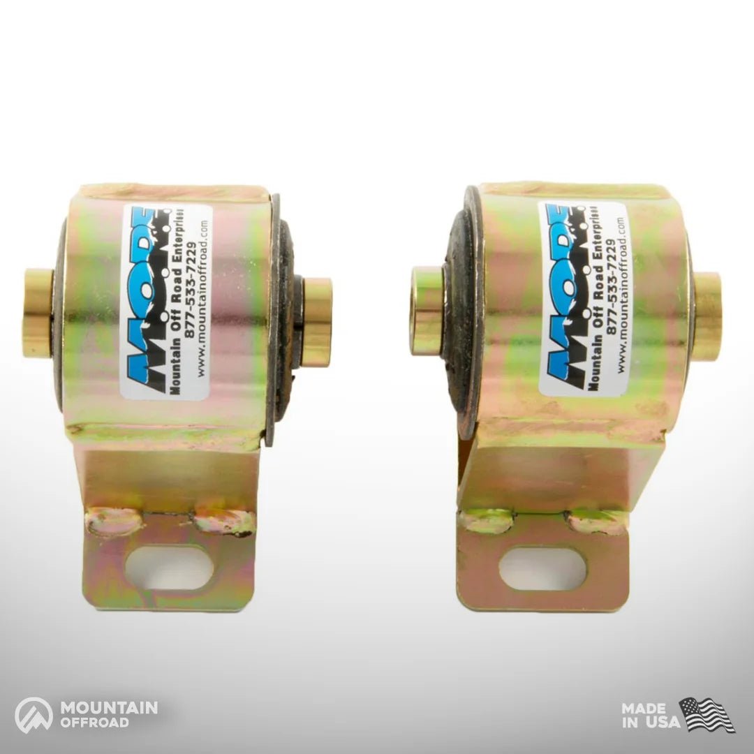 "Bomb Proof" Motor Mounts for Jeep Wrangler YJ, Tj, & LJ (1997-06) with 4.0L & 1" Body Lift-M.O.R.E.