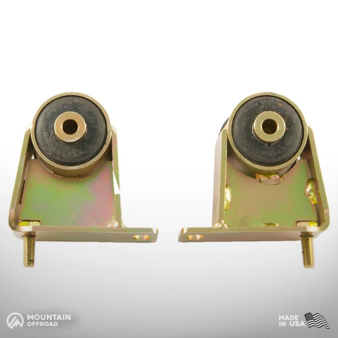 "Bomb Proof" Motor Mounts for Jeep Wrangler YJ, Tj, & LJ (1997-06) with 4.0L & 1" Body Lift-M.O.R.E.