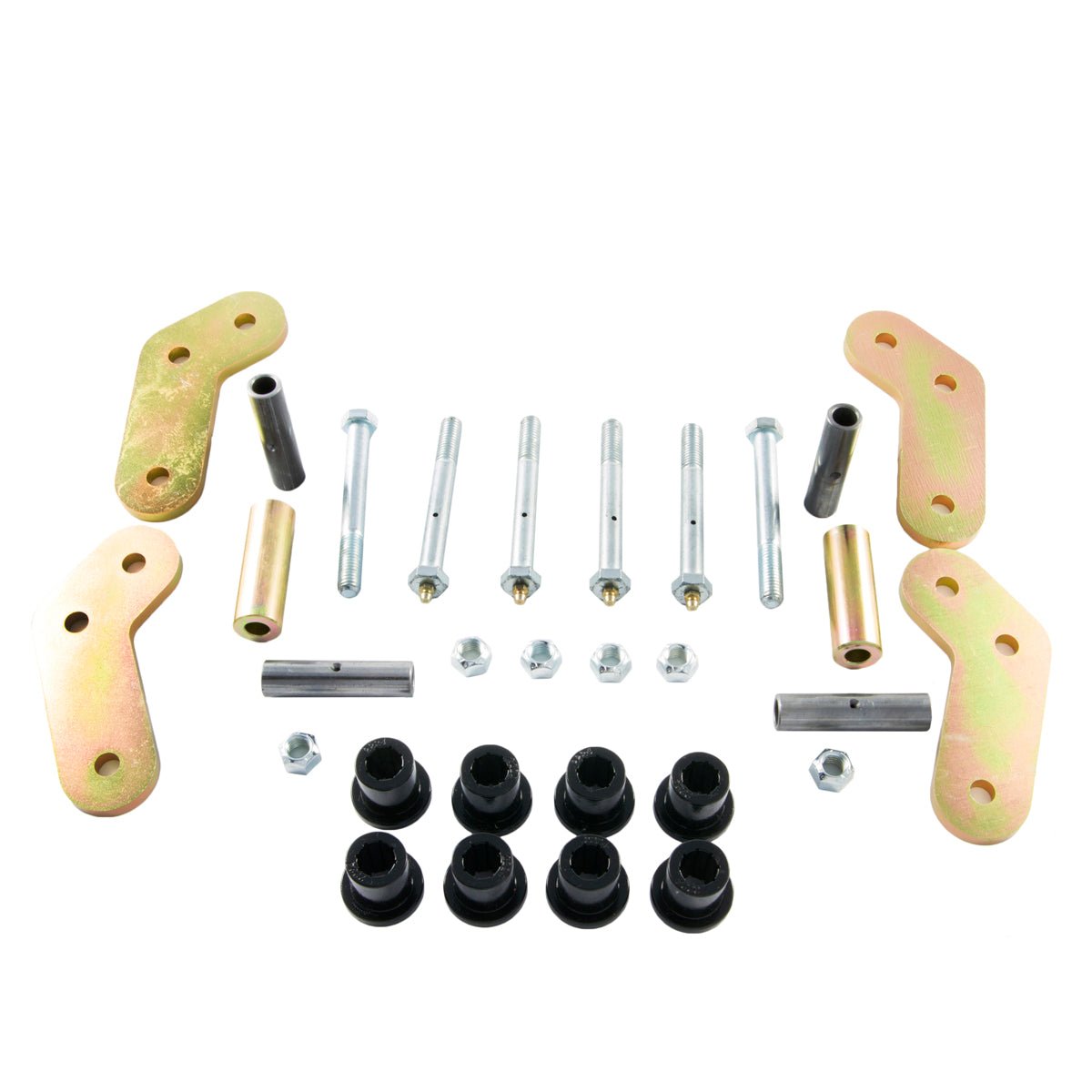 Boomerang Shackle HD 9/16" Bolts for Jeep Wrangler YJ (1987-95) Front or Rear-M.O.R.E.