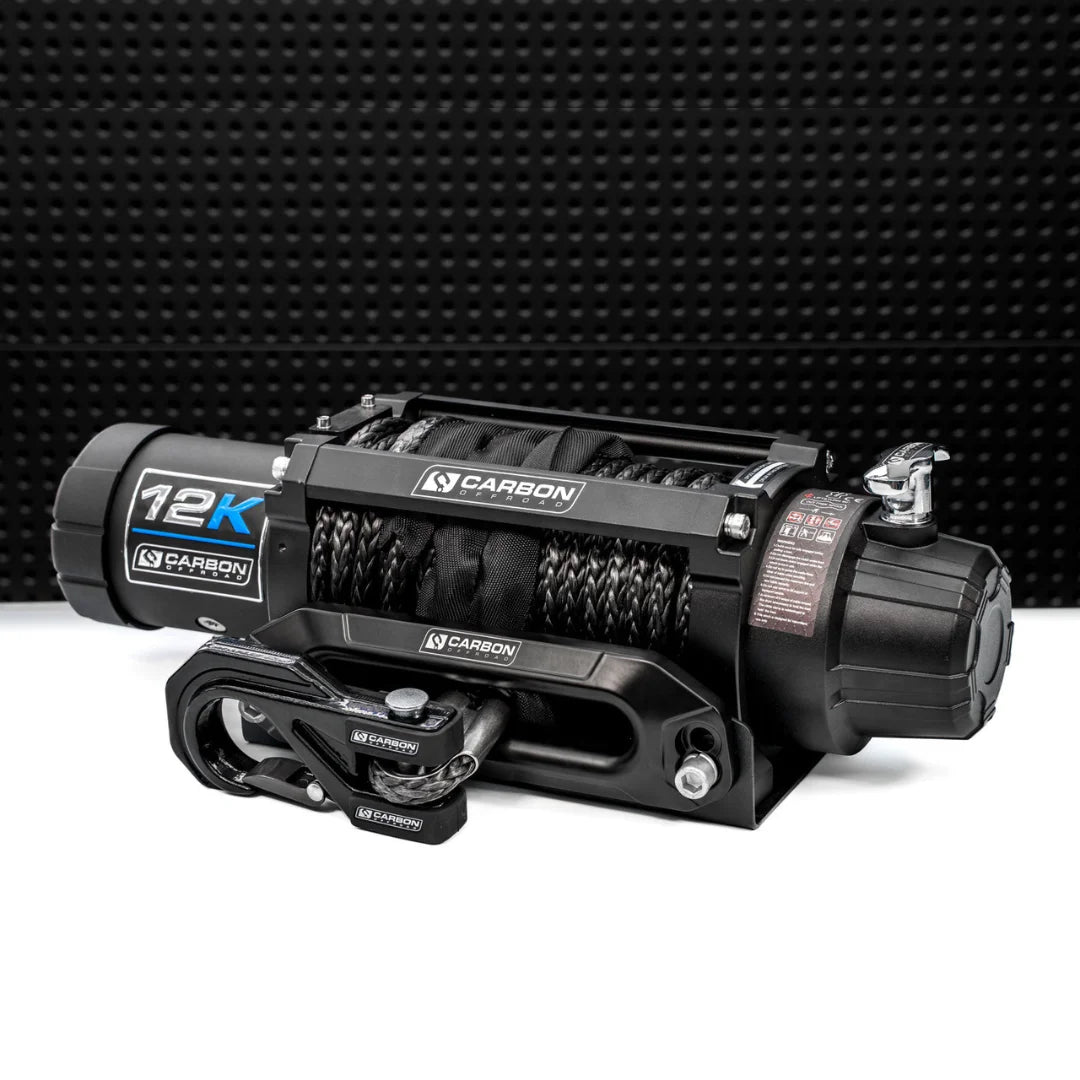 Carbon 12K - 12000lb Winch V3-M.O.R.E.