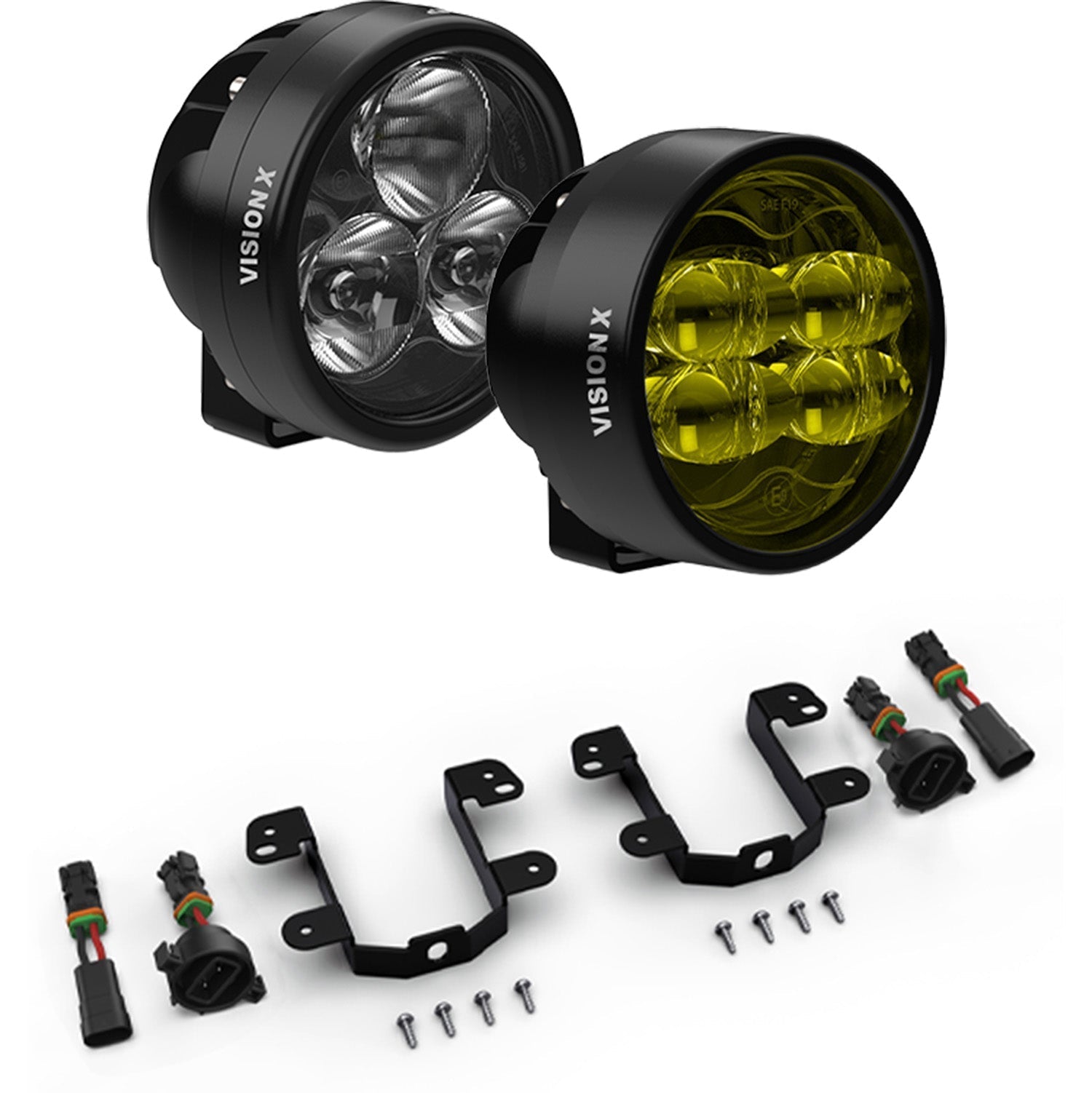 CR-Series Performance LED Fog Light Upgrade Kit - Jeep Wrangler JK, JL & Gladiator JT-M.O.R.E.