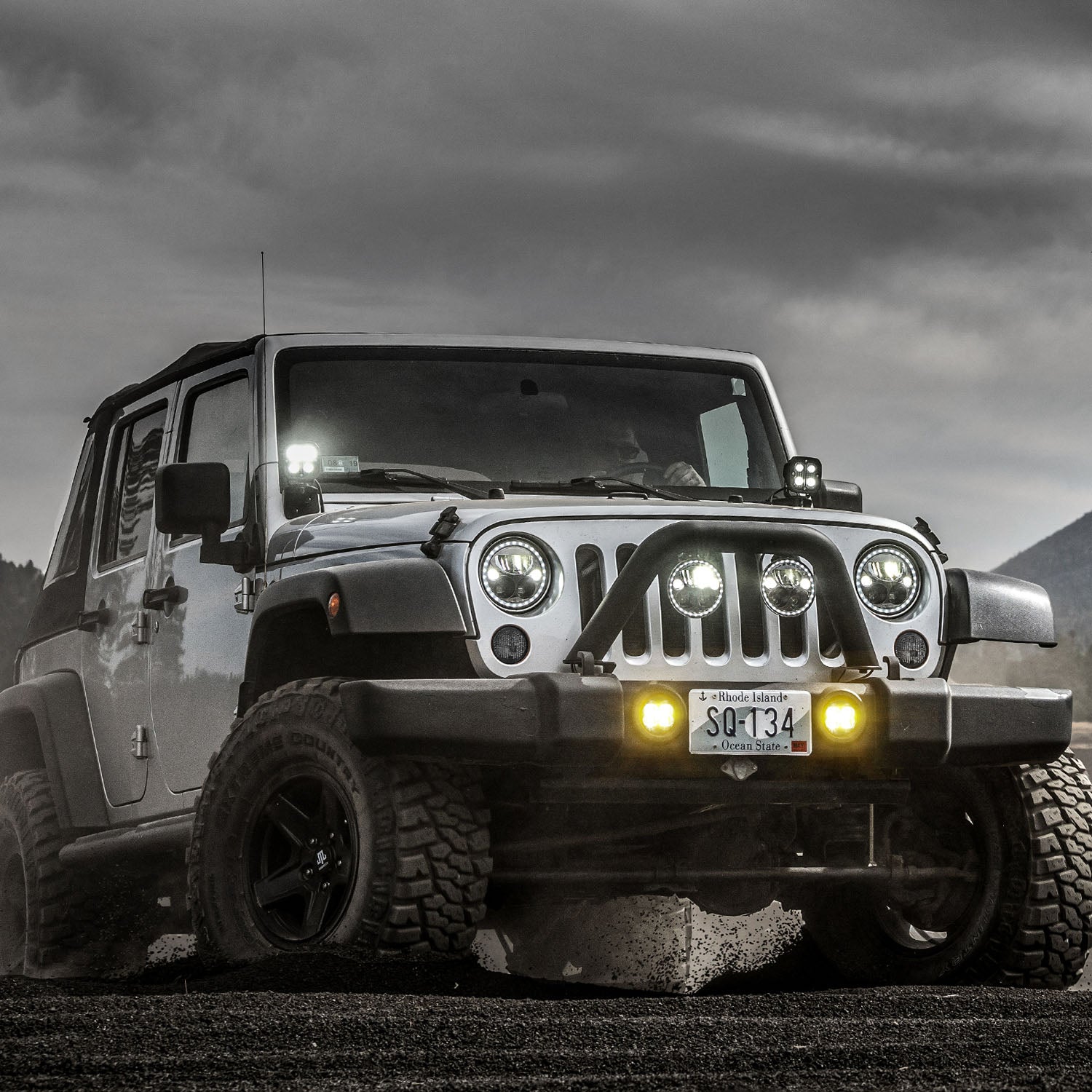 CR-Series Performance LED Fog Light Upgrade Kit - Jeep Wrangler JK, JL & Gladiator JT-M.O.R.E.