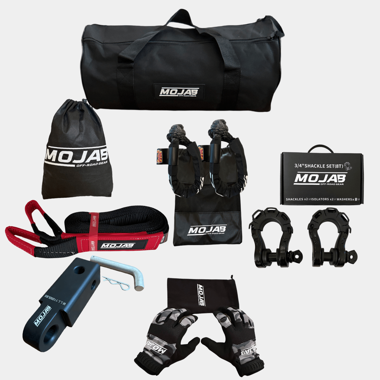 Deluxe Recovery Kit (8 items +3 Storage bags + 1 Velcro Tape) *Lifetime Warranty-M.O.R.E.