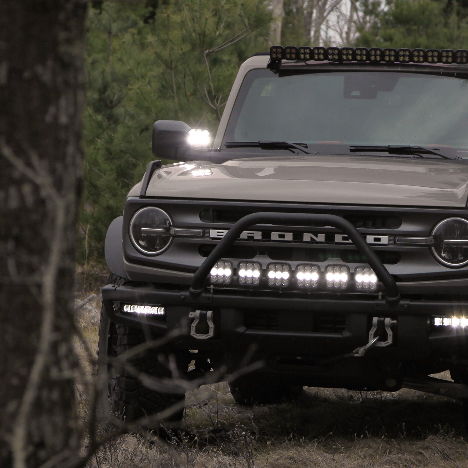 Front Bumper LED Light Kit - Ford Bronco 2021 +-M.O.R.E.