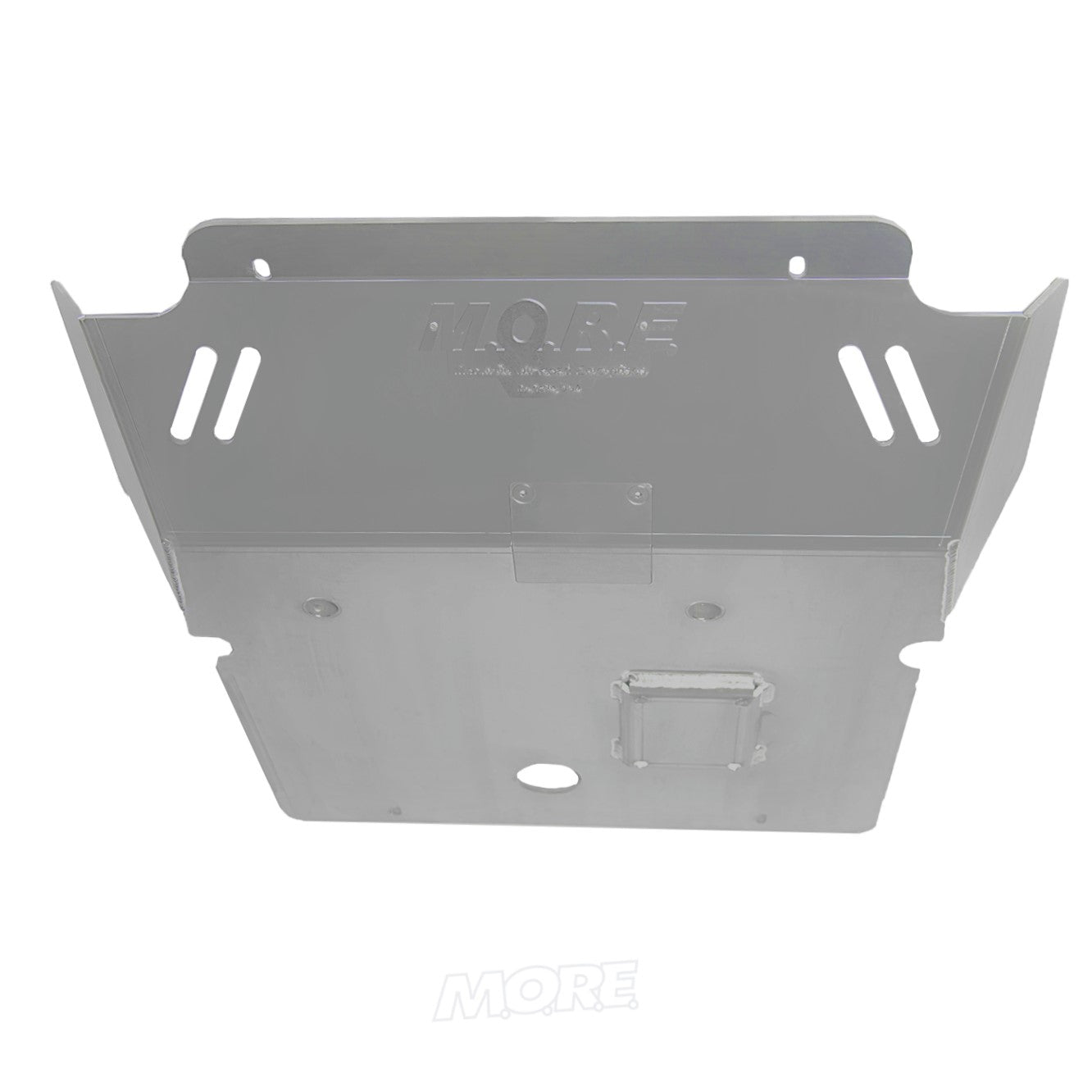 Front Skid Plate for 3/16" Steel for Toyota Tacoma Gen 2 & 3 (2005-15, 2016-21)-M.O.R.E.