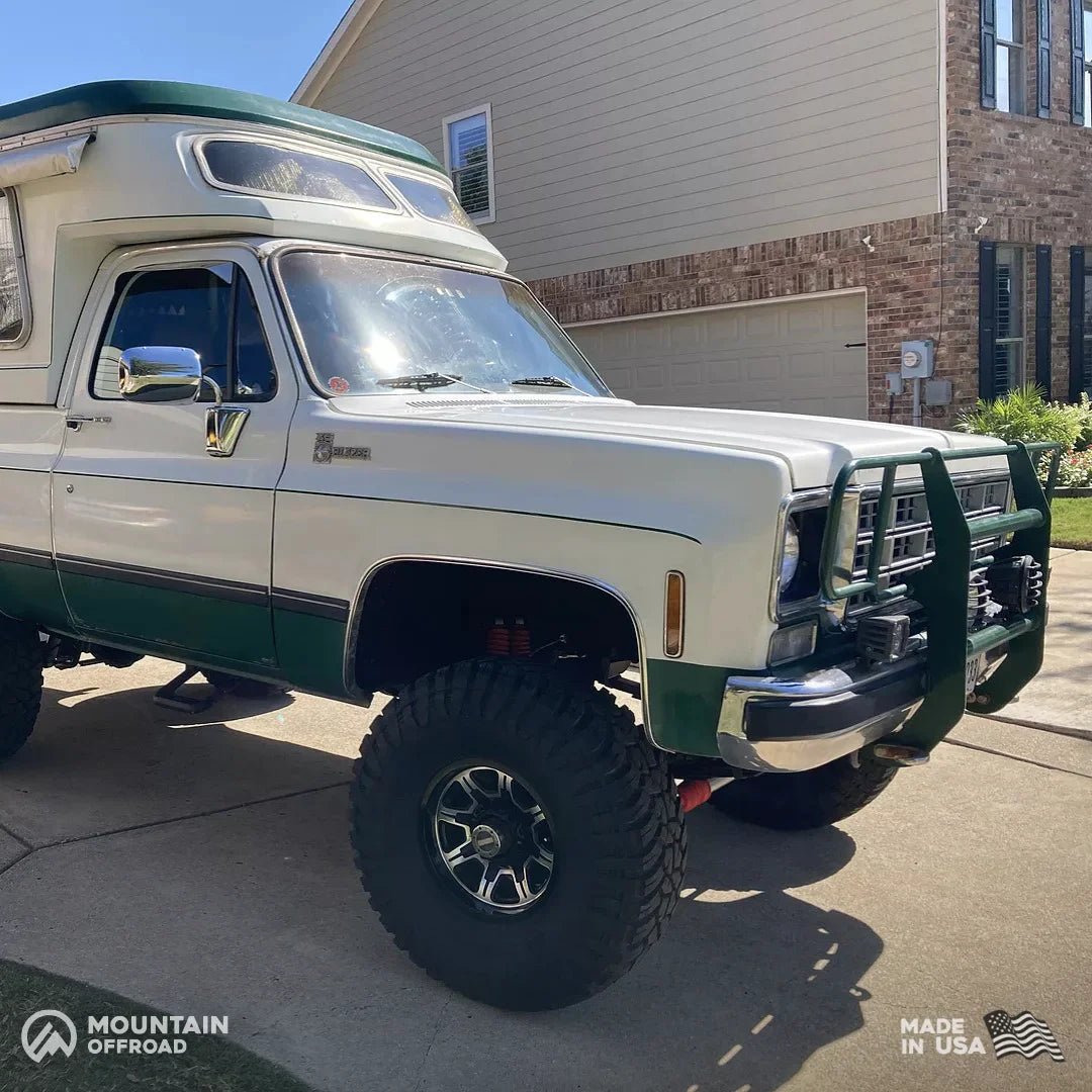 GMC & Chevrolet Squarebody Hidden Winch Mount 1981-1987-M.O.R.E.