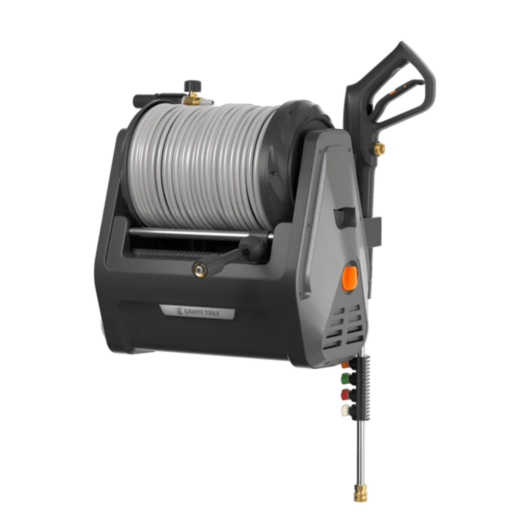 Giraffe Tools Grandfalls Essential Retractable Pressure Washer - Thumbnail 2
