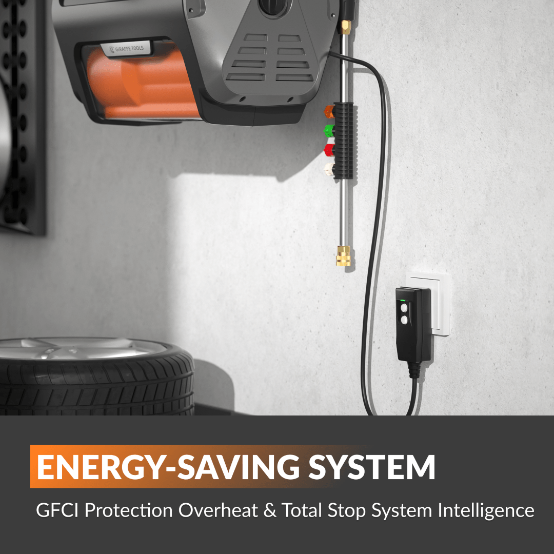 Grandfalls Retractable Pressure Washer Pro-M.O.R.E.