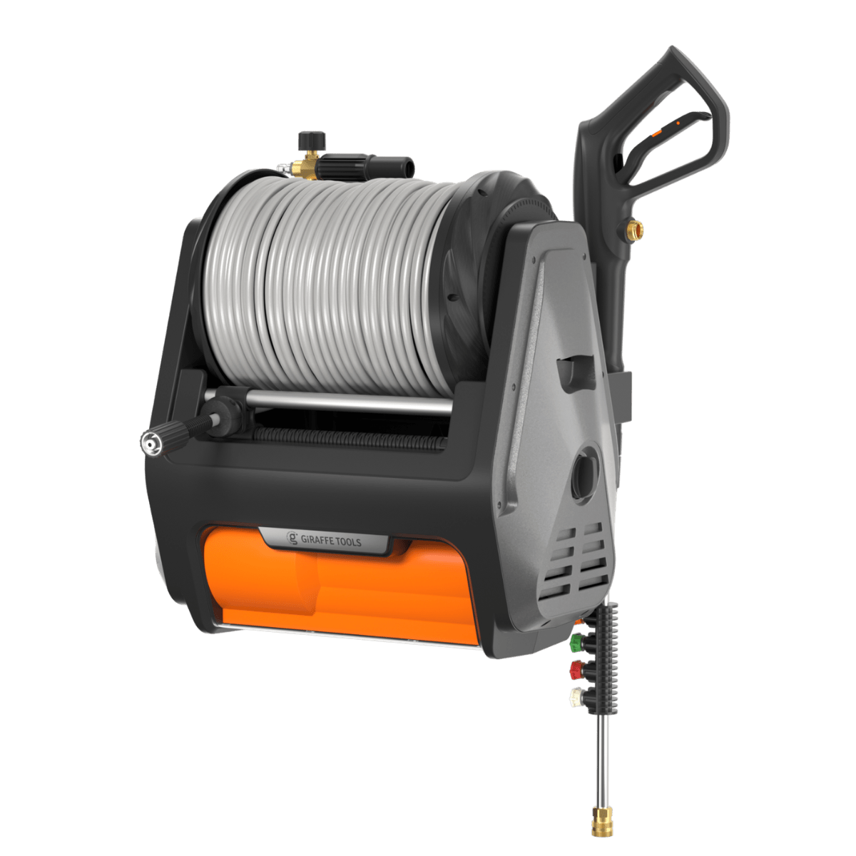 Grandfalls Retractable Pressure Washer Pro-M.O.R.E.