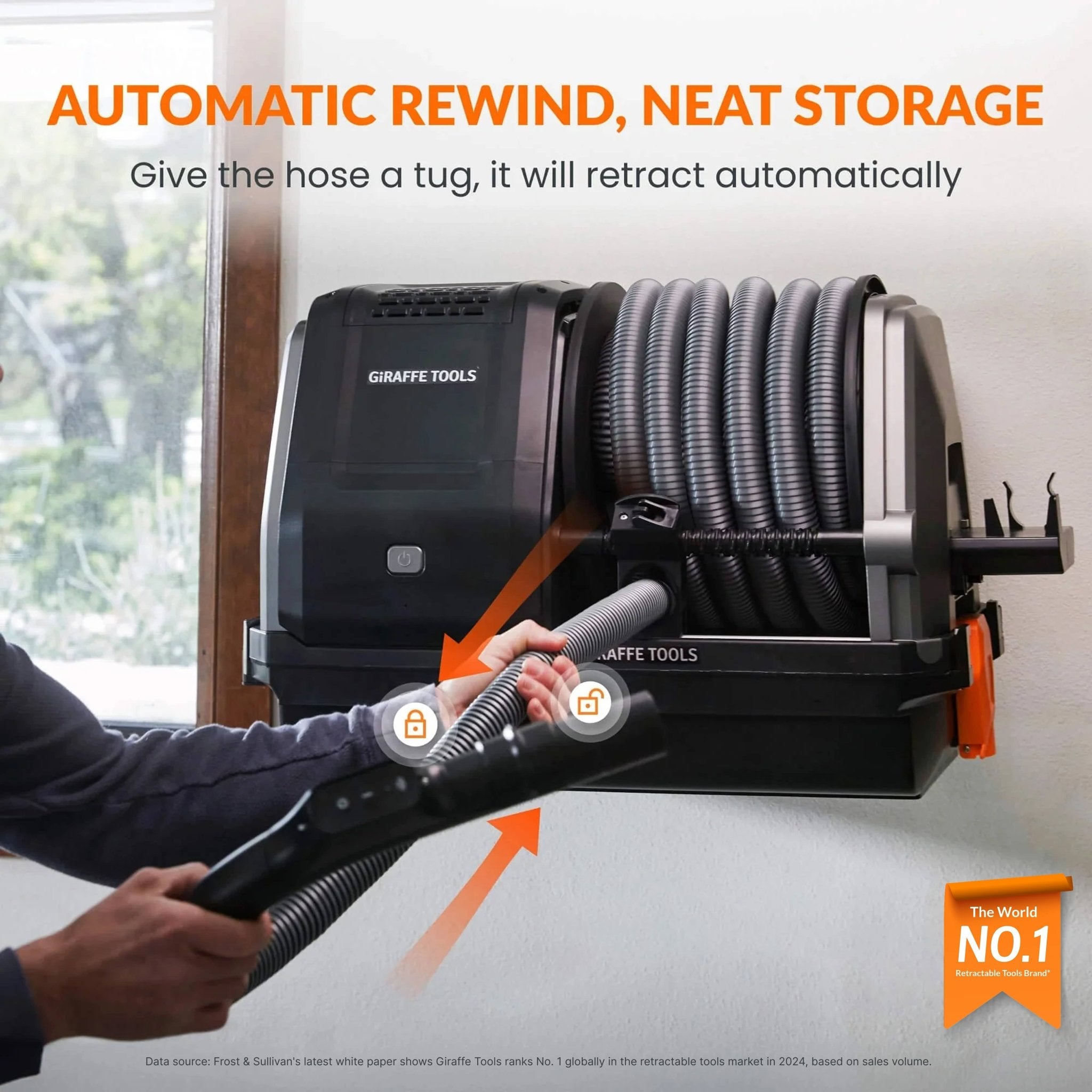 Grandstorm Retractable Vacuum Cleaner-M.O.R.E.