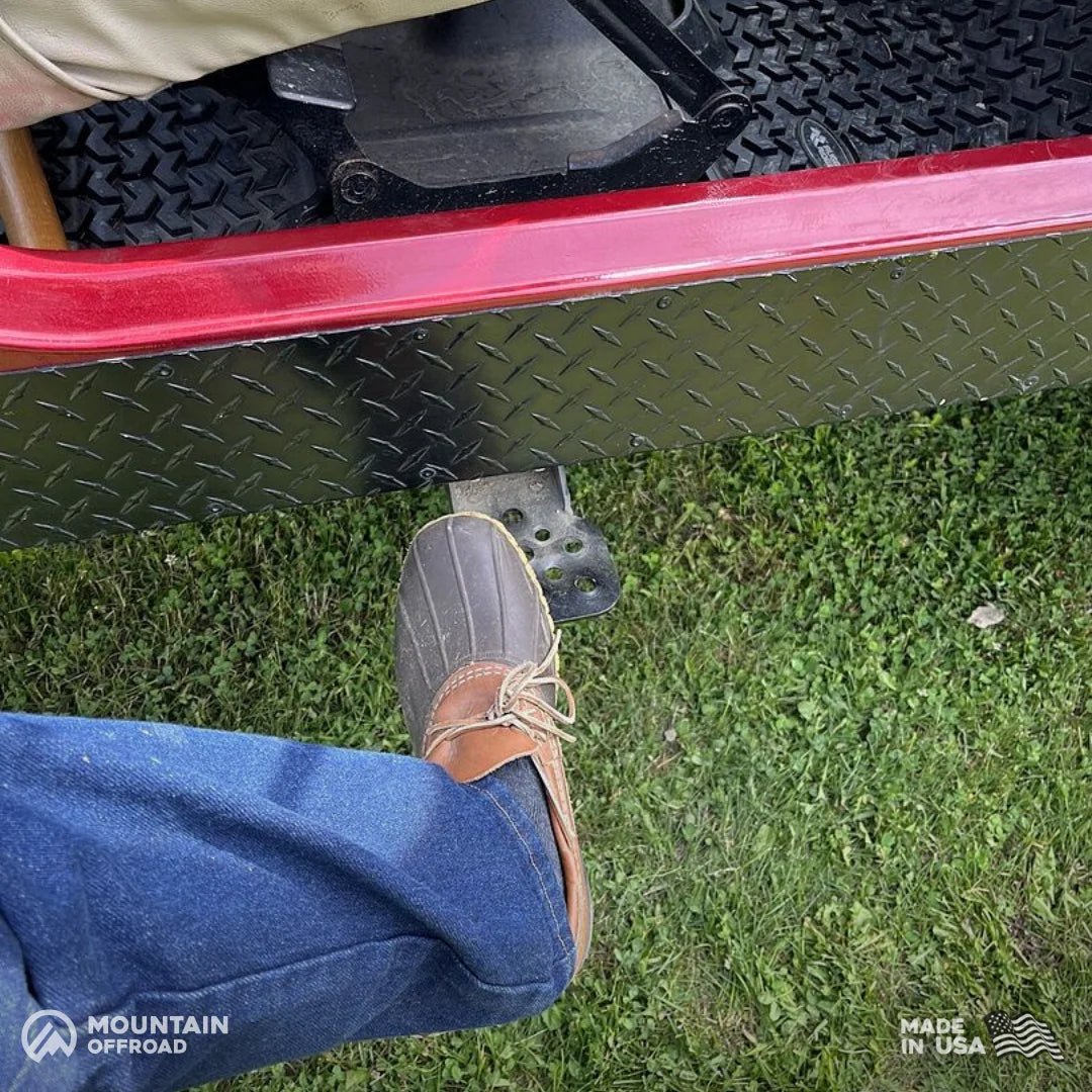 Hide A Step: Powder Coated for Jeep CJ (1976-86)-M.O.R.E.