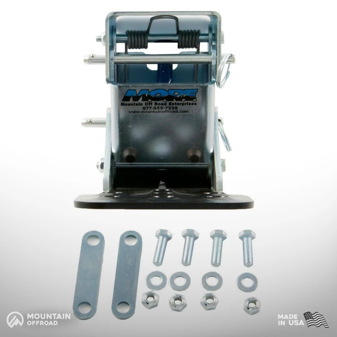 Hide A Step: Powder Coated for Jeep CJ (1976-86)-M.O.R.E.