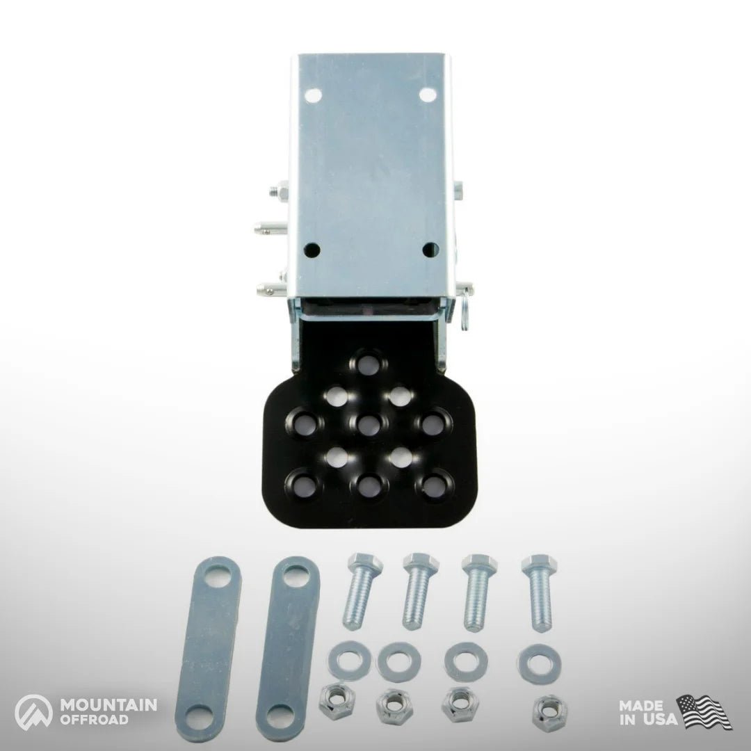 Hide A Step: Powder Coated for Jeep CJ (1976-86)-M.O.R.E.