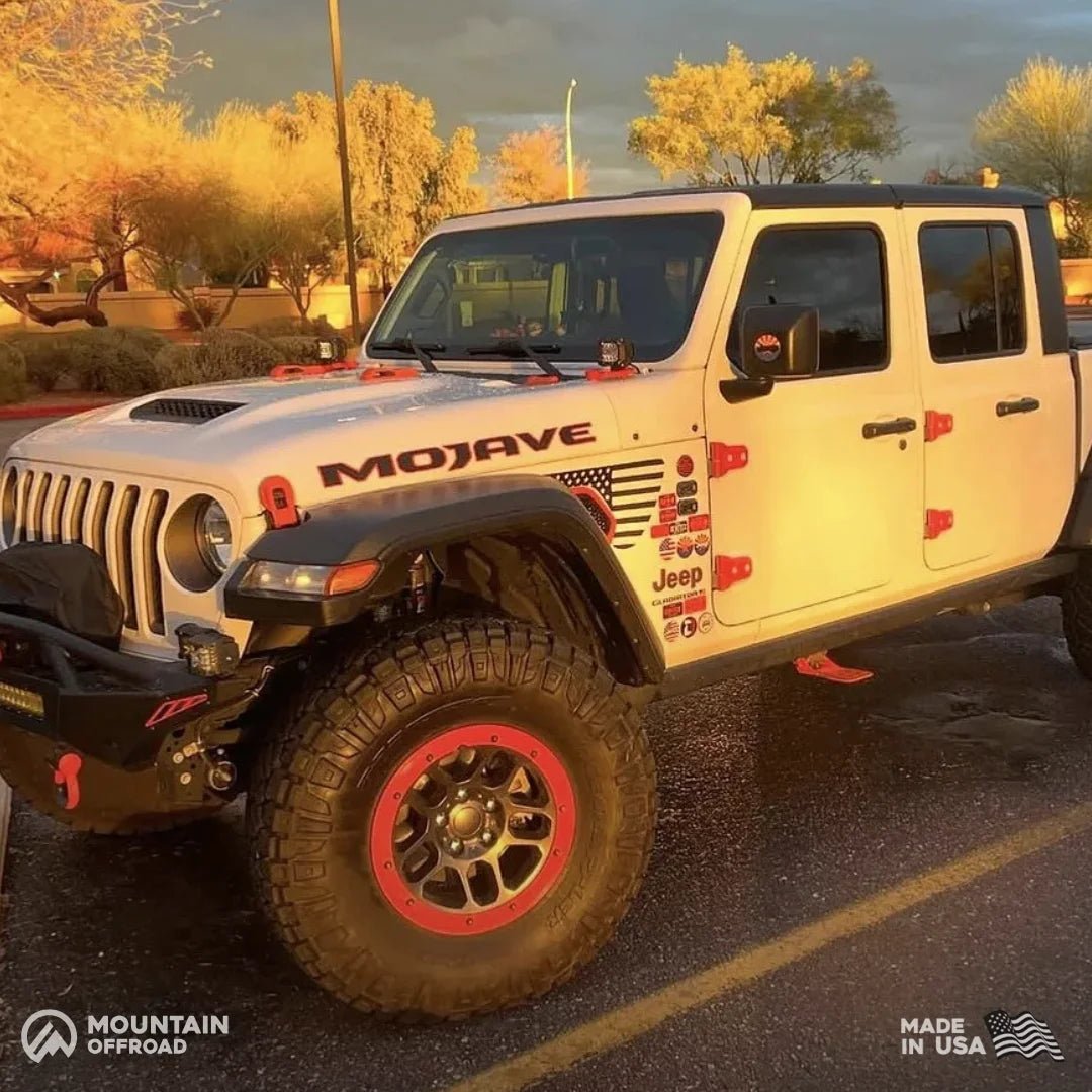 Hide-A-Step - Powder Coated for Jeep Gladiator JT (2020+)-M.O.R.E.