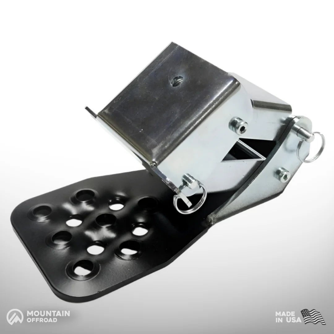 Hide A Step: Powder Coated (Rear Door) for Jeep Wrangler JK (2007-2018)-M.O.R.E.